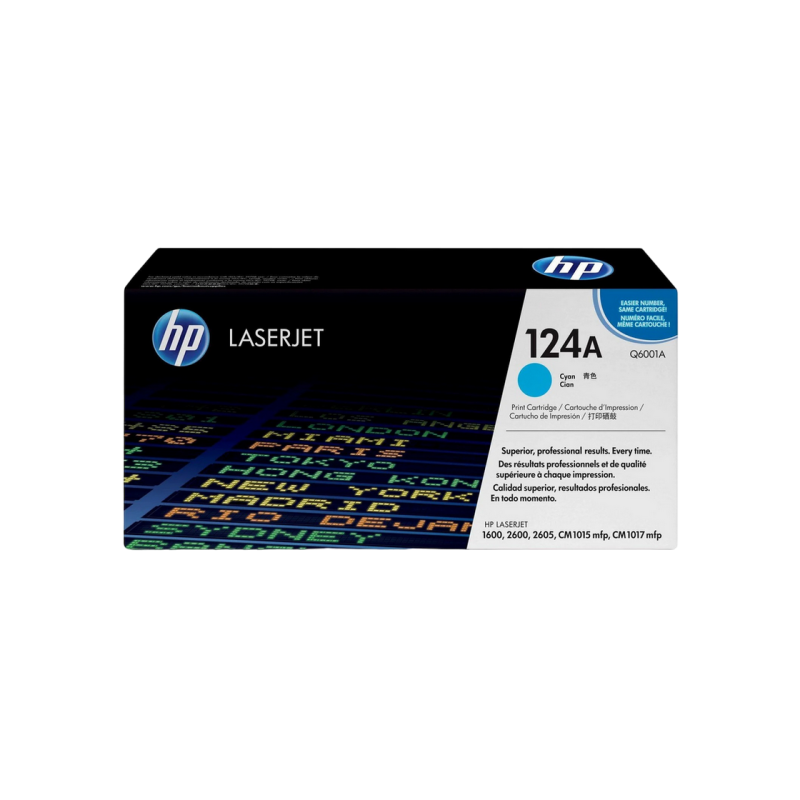 Лазерный картридж HP Q6001A Cyan