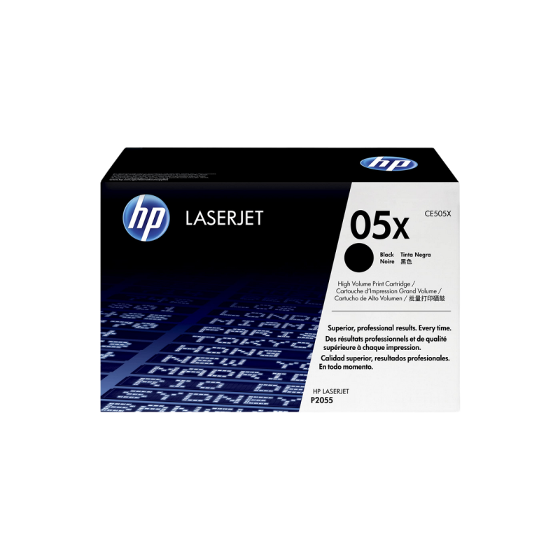 Лазерный картридж HP CE505X, Black