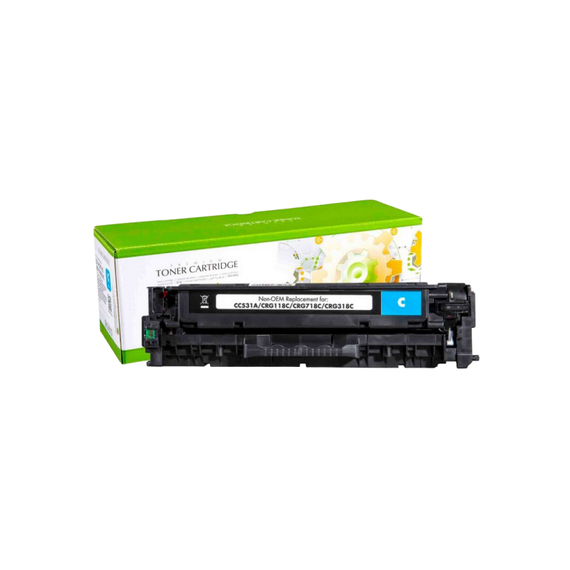 Лазерный картридж for HP CB531A cyan SCC CRT HEW SCC531A CYN (2.8k)