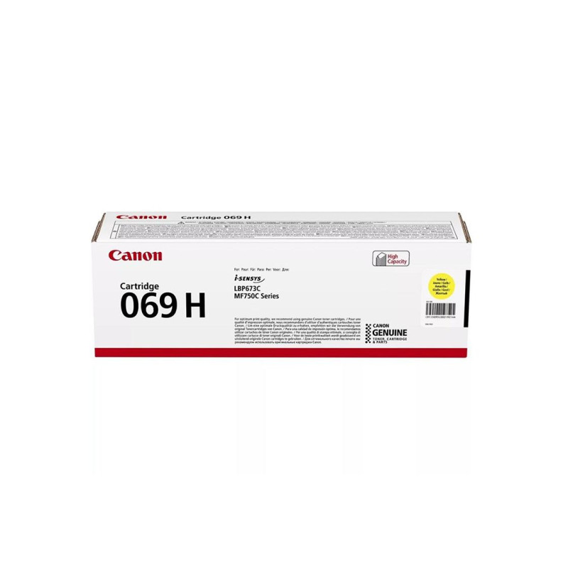 Лазерный картридж Canon CRG-069H, Yellow