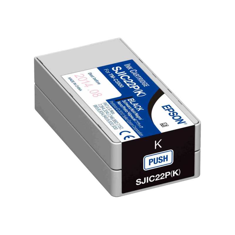 Картридж с чернилами Epson SJIC22P(K),Black