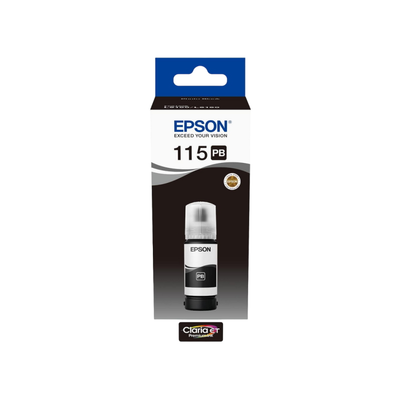 Чернила Epson C13T07D14A, 115 EcoTank Ink Bottle, фоточерный