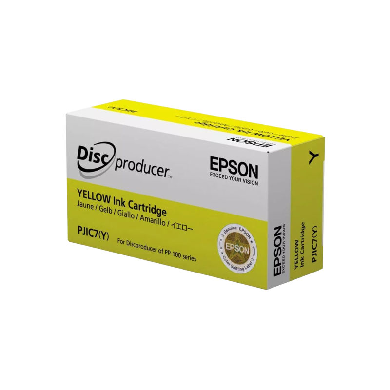 Картридж с чернилами Epson PJIC7(Y), Yellow