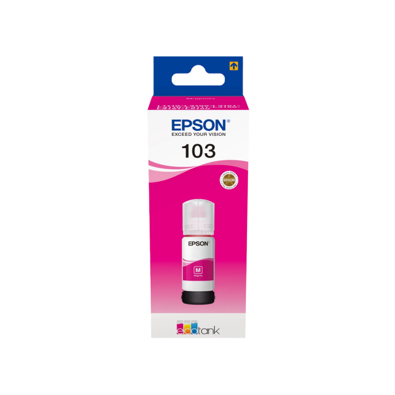 Картридж с чернилами Epson T00S34A, 103 EcoTank Magenta Bottle