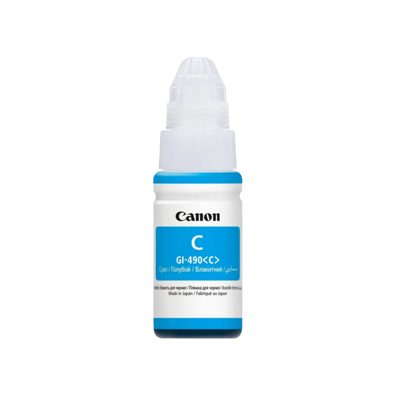 Картридж с чернилами Canon GI-490, Cyan