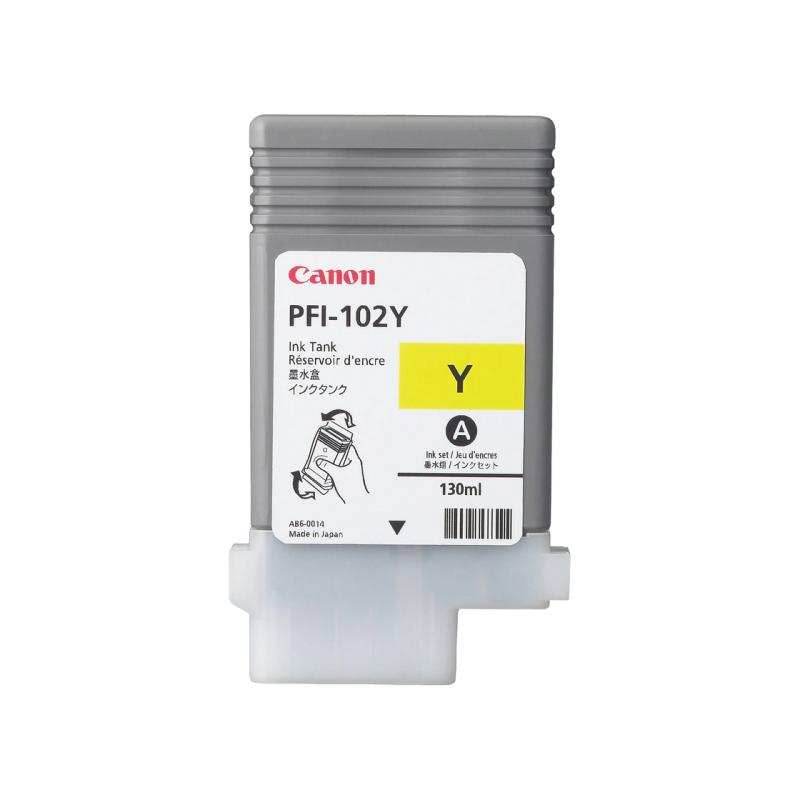 Картридж Canon PFI-102 Y, Желтый