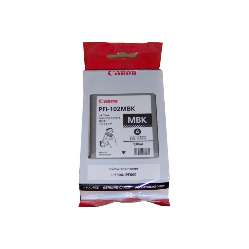 Картридж Canon PFI-102 MBk, Matte Black