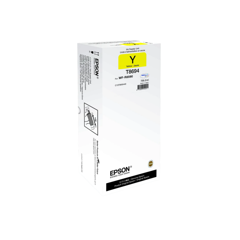 Блок подачи чернил Epson C13T86944N, XXL, желтый