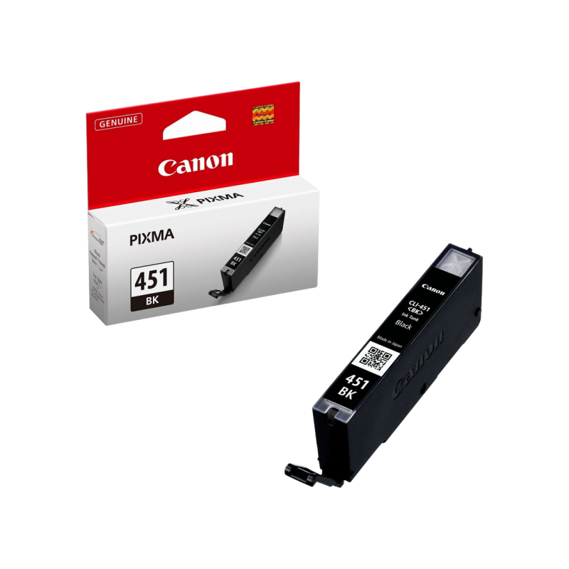 Картридж с чернилами Canon CLI-451Bk, Black