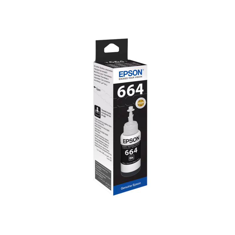 Картридж с чернилами Epson T66414A, Black