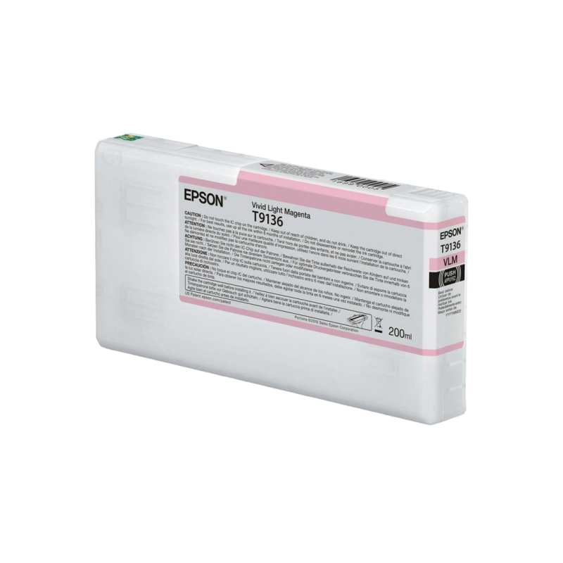 Чернильный картридж Epson T9136, Vivid Light Magenta