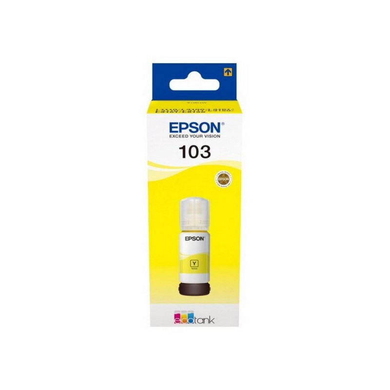 Чернила Барва для Epson 103 Y, Желтые