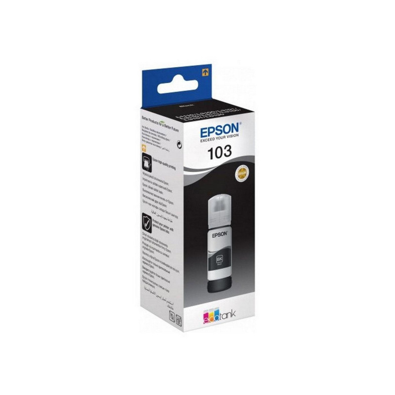 Чернила Barva для Epson 103 BK, 100гр, Совместимость с OneKey, Черные
