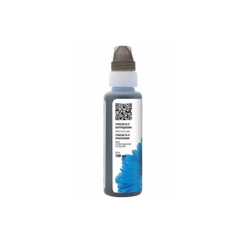 Чернила Barva для Epson 101 C, 100гр, Onekey Compatible, Голубые