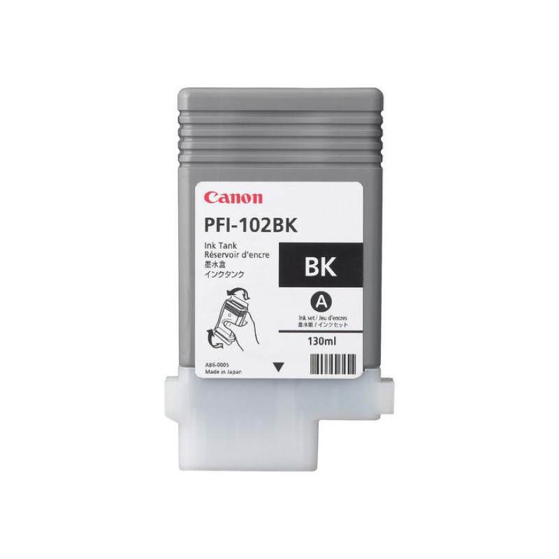 Картридж Canon PFI-102 Bk, Черный