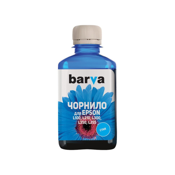 Чернила Barva для Epson L100 голубые 180гр совместимые