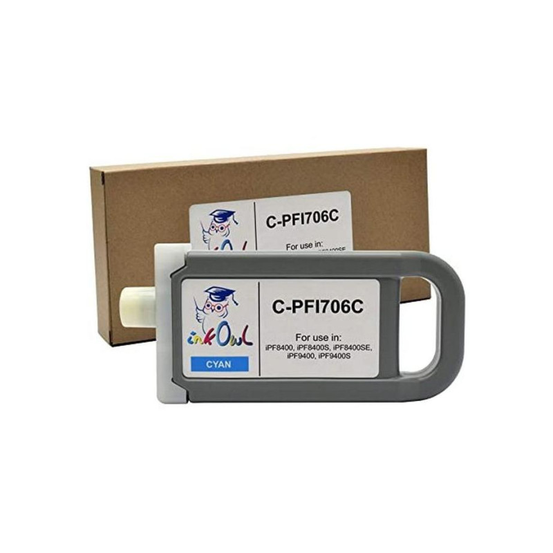 Чернильный картридж Canon PFI-706C, голубой