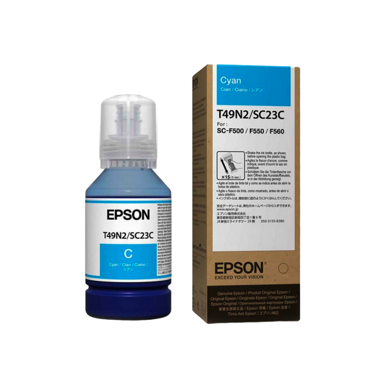 Чернильный картридж Epson T49N200, DyeSublimation Cyan