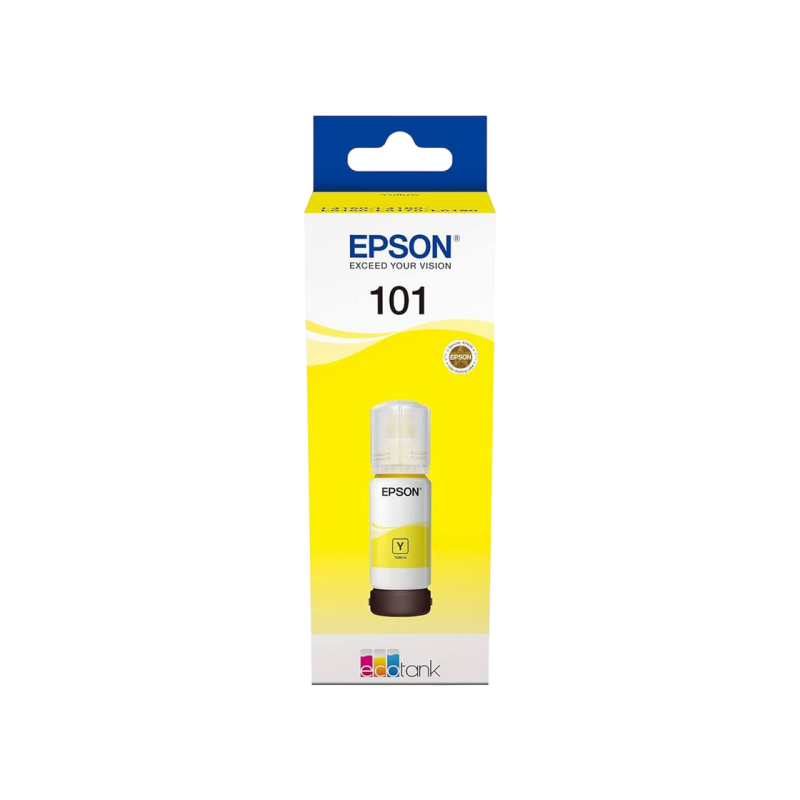 Чернила Barva для Epson 101 Y, 100гр, Onekey Compatible, Желтые