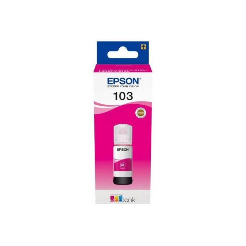 Картридж с чернилами Epson T00S34A, 103 EcoTank Magenta Bottle