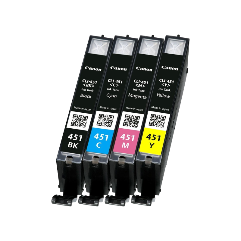 Картридж с чернилами Canon CLI-451 CMYB, Multip