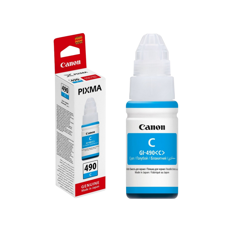 Картридж с чернилами Canon GI-490, Cyan
