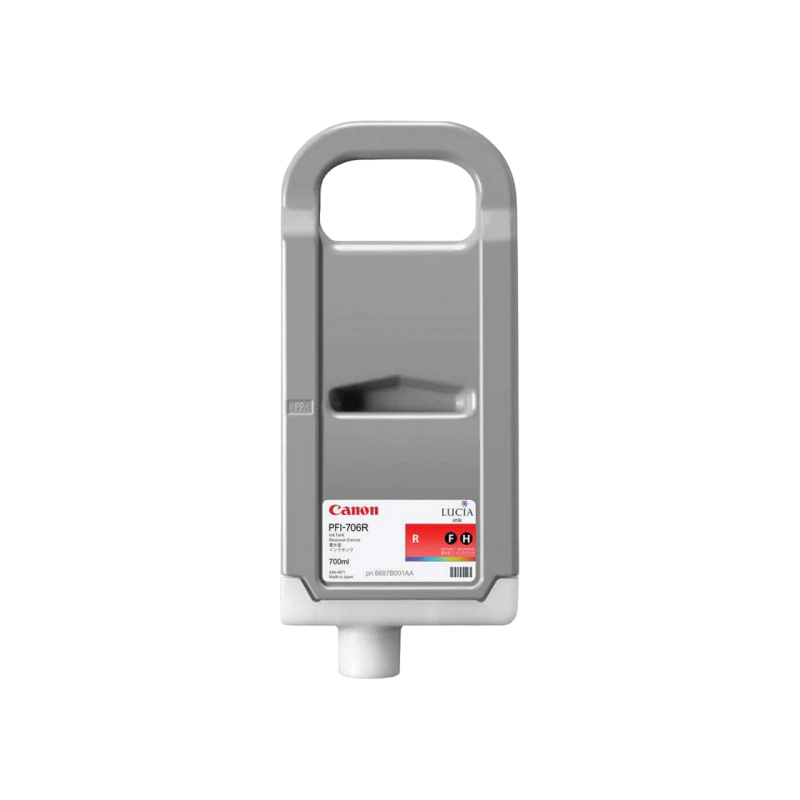 Ink Cartridge Canon PFI-706 Red