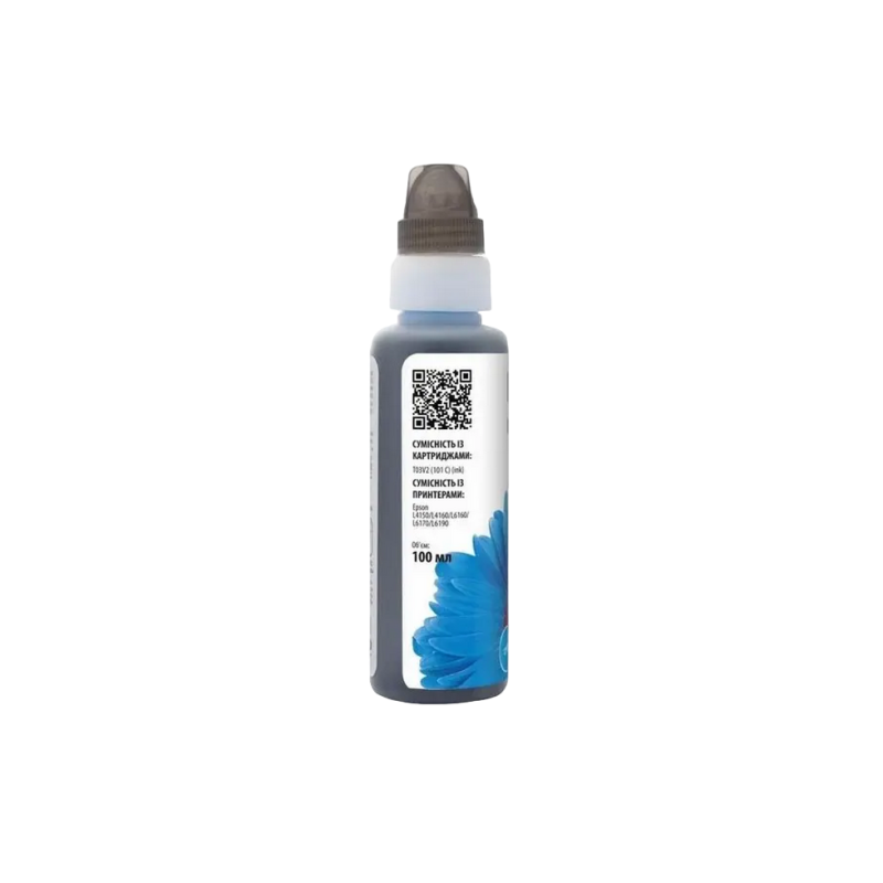 Чернила Barva для Epson 101 C, 100гр, Onekey Compatible, Голубые
