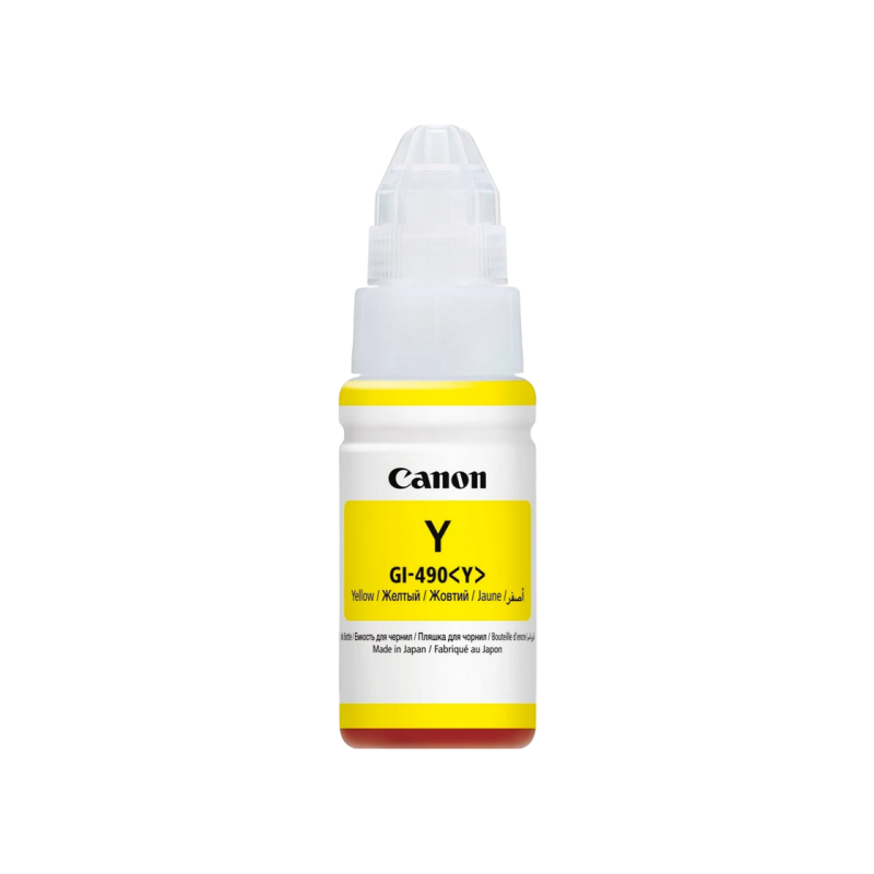 Картридж с чернилами Canon GI-490, Yellow
