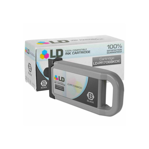 Чернильный картридж Canon PFI-706B, черный