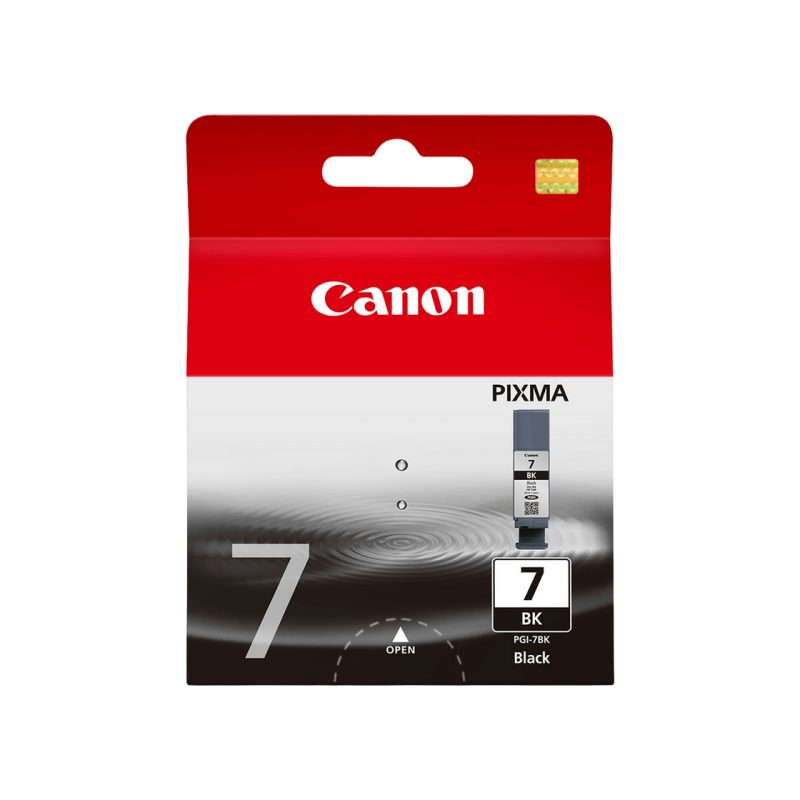 Картридж с чернилами Canon PGI-7 Bk, Black