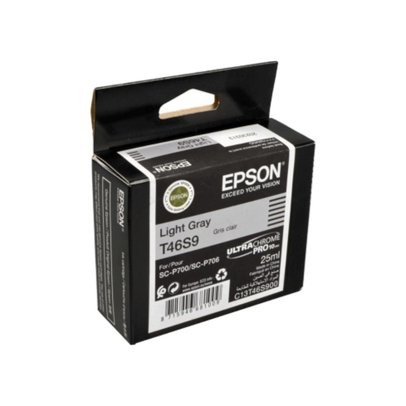 Картридж с чернилами Epson T46S9 UltraChrome PRO 10 Ink, Light Gray
