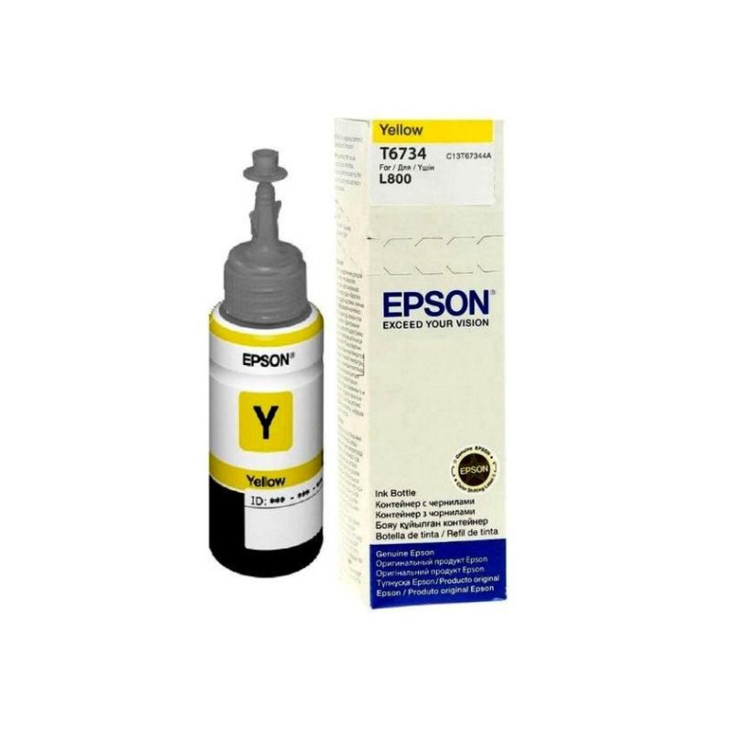 Картридж с чернилами Epson T67344A, Yellow