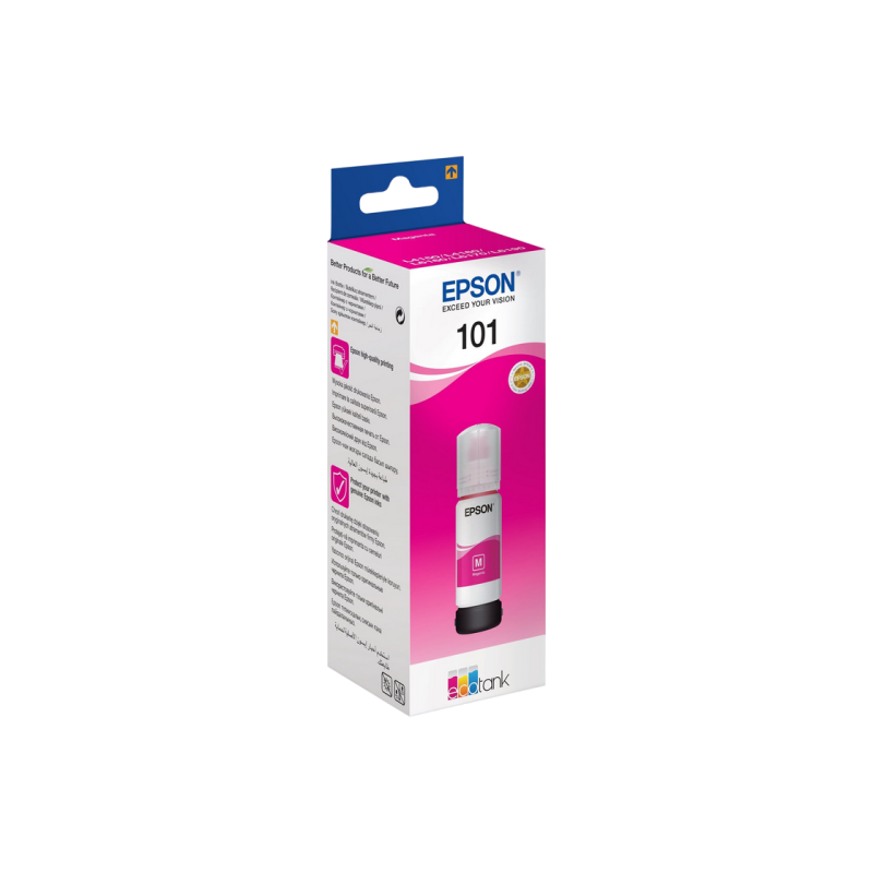 Контейнер с чернилами Epson 101 EcoTank, Magenta