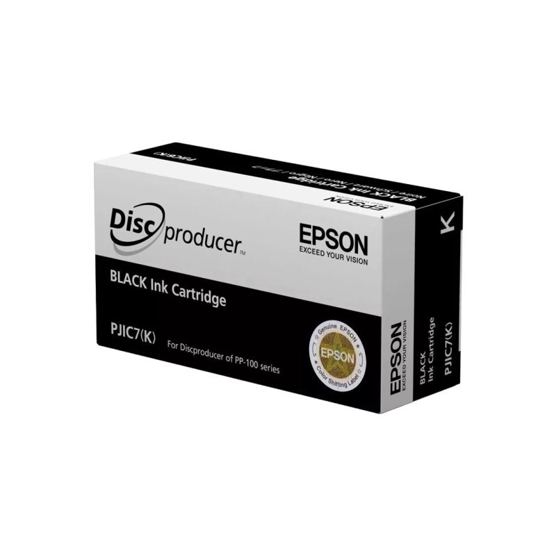 Картридж с чернилами Epson PJIC7(K), Black