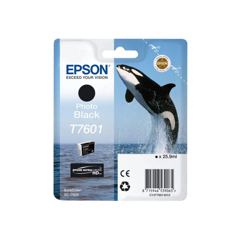 Картридж с чернилами Epson T760 SC-P600 Photo Black