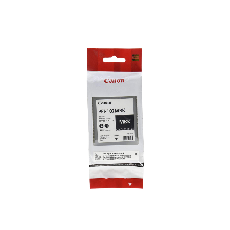 Картридж Canon PFI-102 MBk, Matte Black