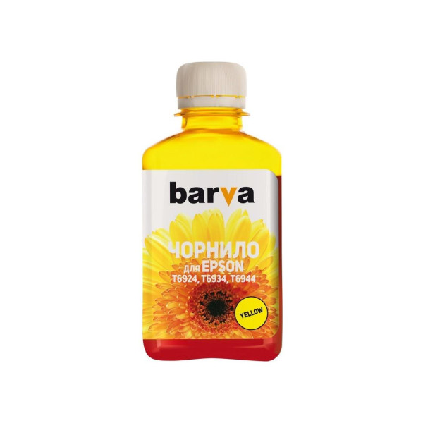 Чернила Barva для Epson T6934 желтые 180гр совместимые