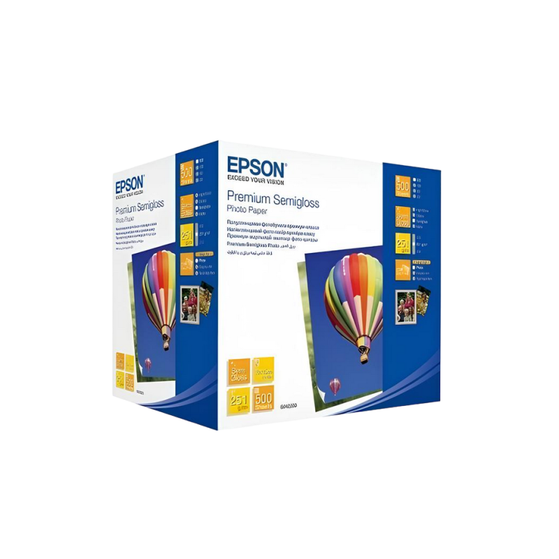 Фотобумага Epson Premium Semigloss C13S042200, 500 шт.