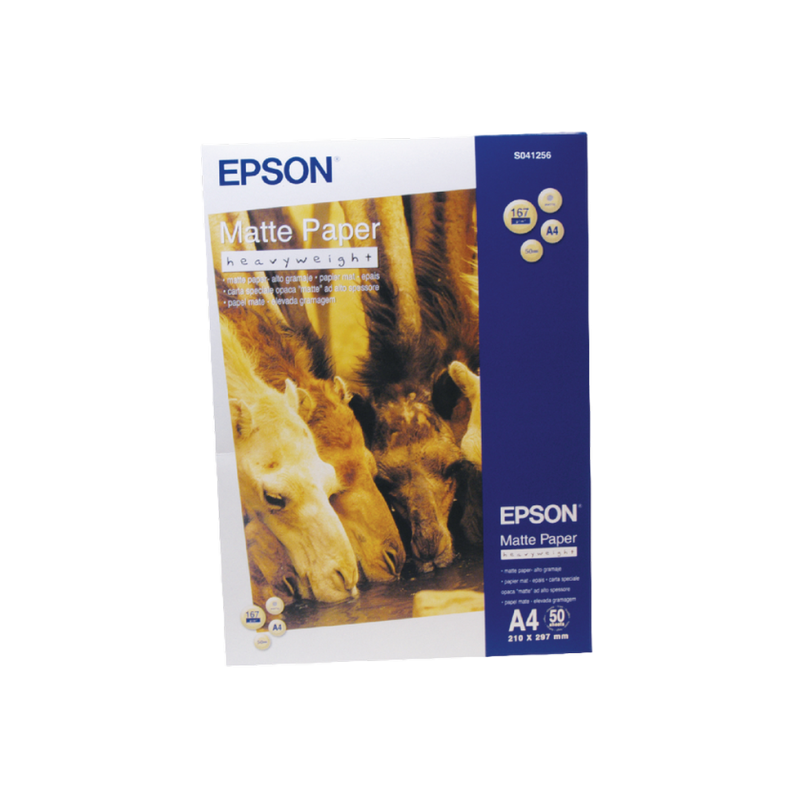 Матовая бумага Epson A4 C13S041256, 50 шт.