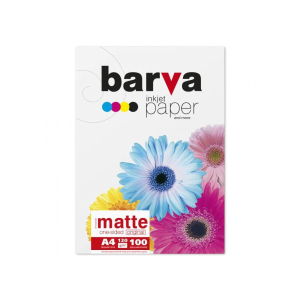 Фотобумага для струйной печати Barva Matt A4