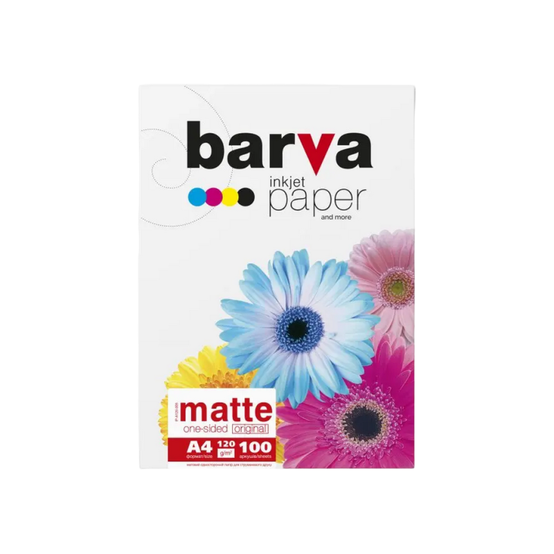 Фотобумага для струйной печати Barva Matt A4