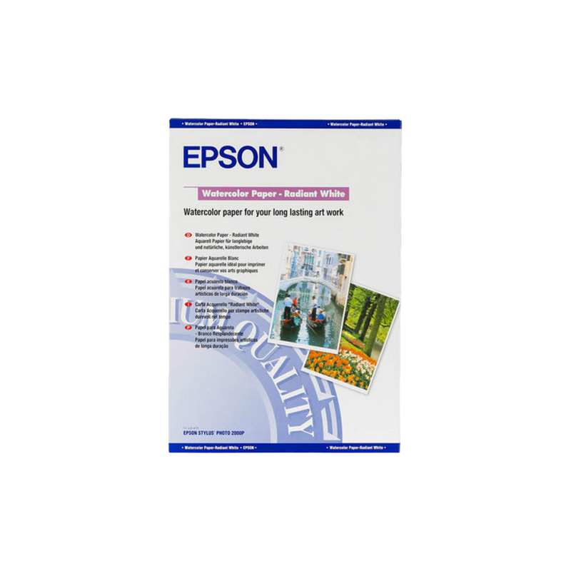 Бумага для акварели A3+ Epson-Radian White C13S041352, 20 шт.