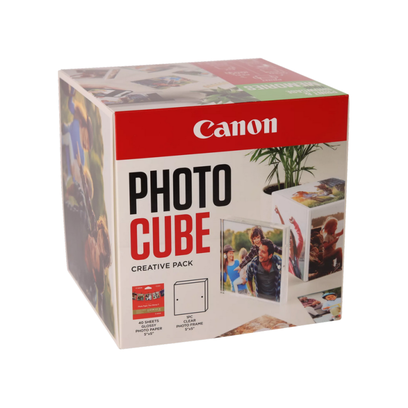 Бумага Canon PP-201, 5x5", Photo Cube, CP Wh/Gr