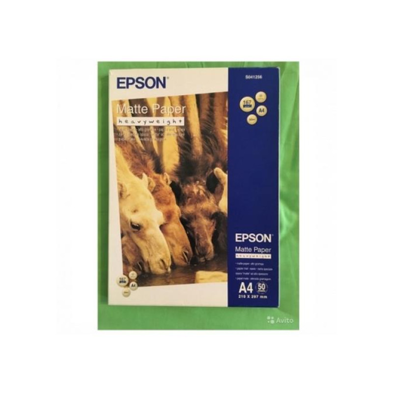 Матовая бумага Epson A4 C13S041256, 50 шт.