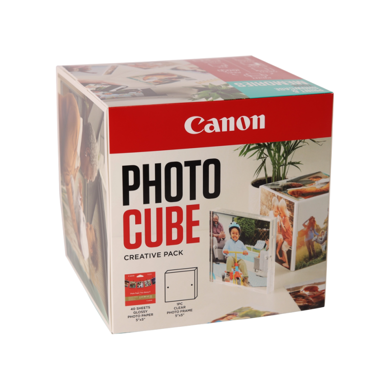 Бумага Canon PP-201, 5x5", Photo Cube, CP Wh/Bl