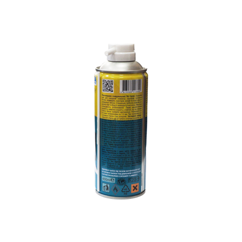 Сжатый воздух PATRON F3-020, 400 мл
