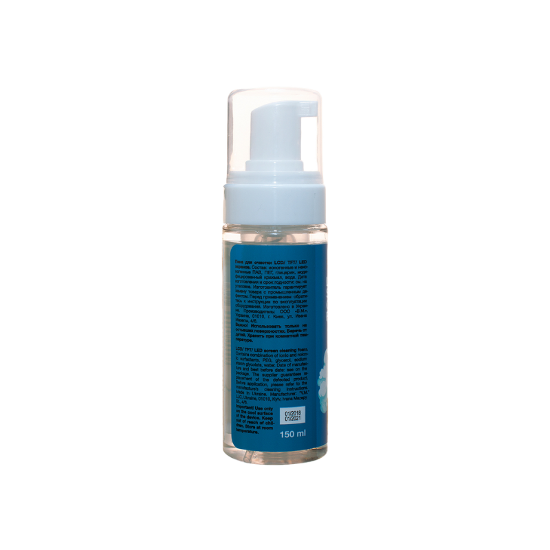 Пена для чистки экранов PATRON "F3-029", 150мл