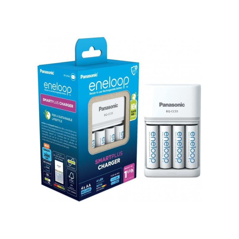 Зарядное устройство Panasonic Smart-Quick Charger K-KJ55MCD40E