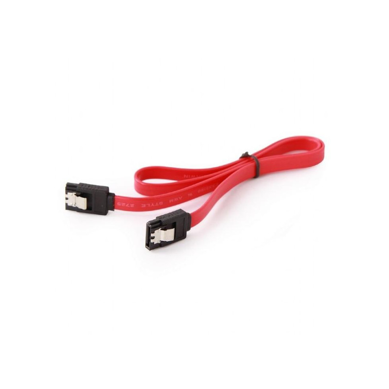 Кабель Serial ATA III 1 м кабель данных, металлические зажимы, Cablexpert CC-SATAM-DATA-XL